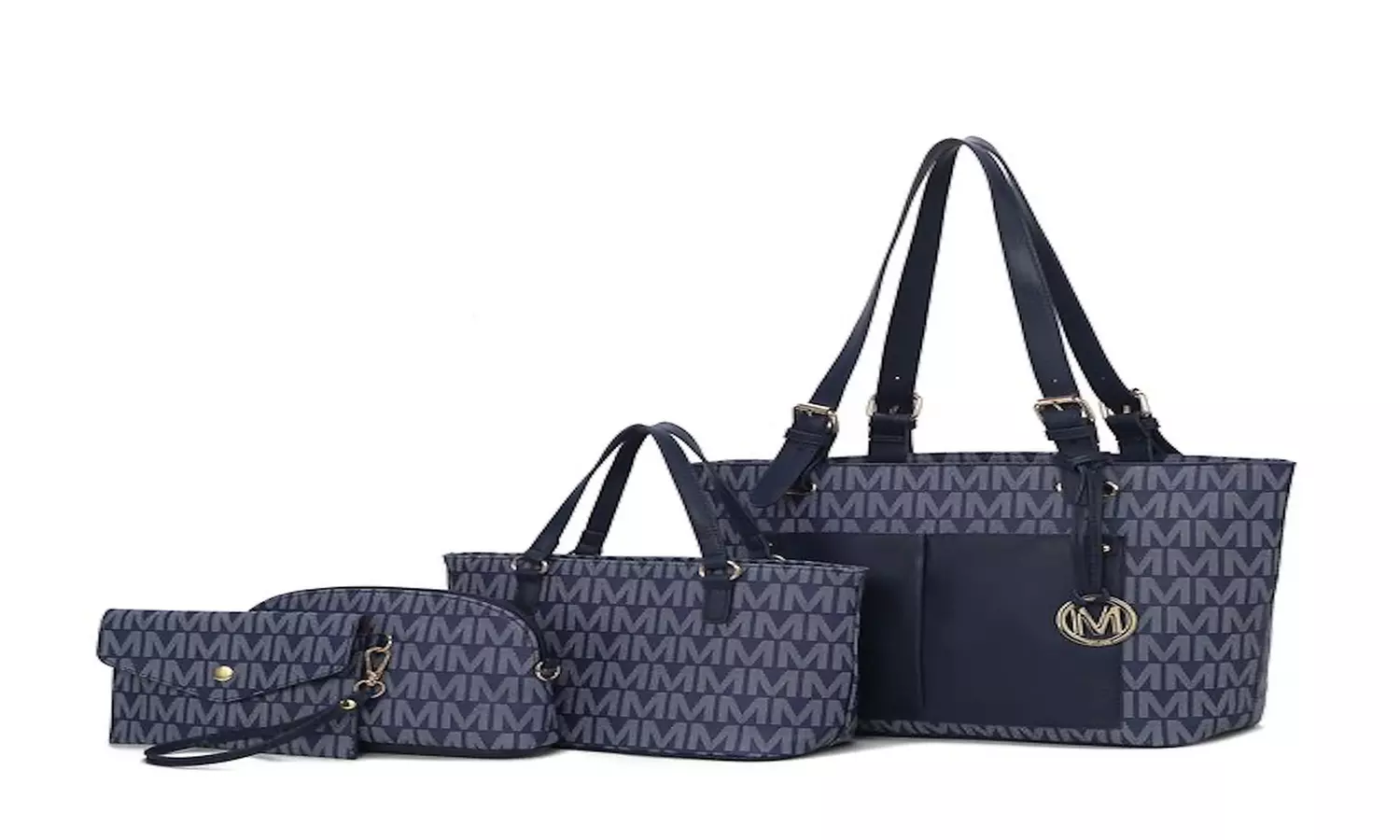 Havenly Vegan Leather Tote Set - Stylish & Functional