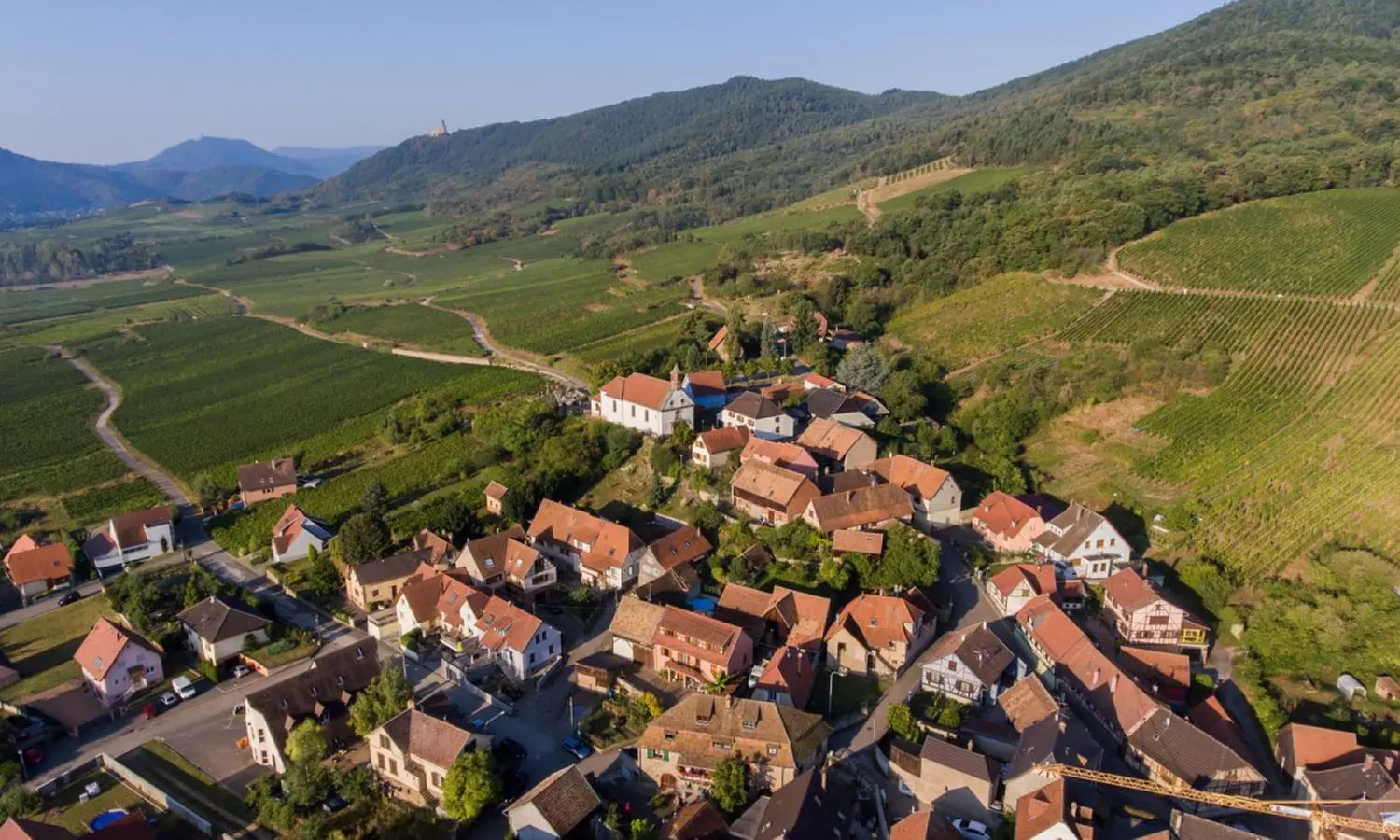 Alsace : chambre double avec petit-déjeuner, kir et menu en option