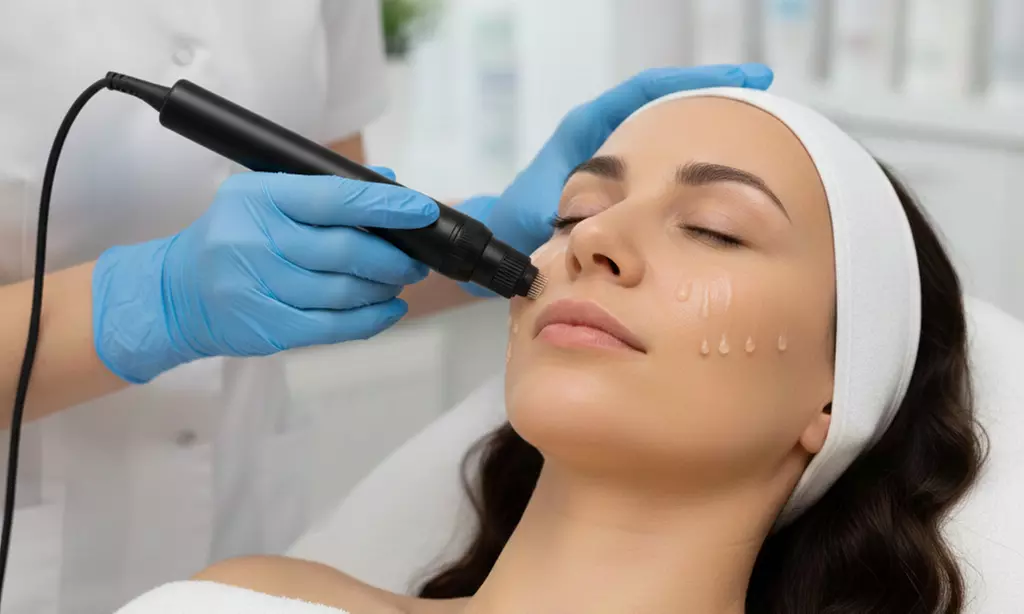 Mesoterapia de hidratación profunda en cara, cuello y escote con opciones de 1 o 2 zonas en MedeStetic - Primary Image