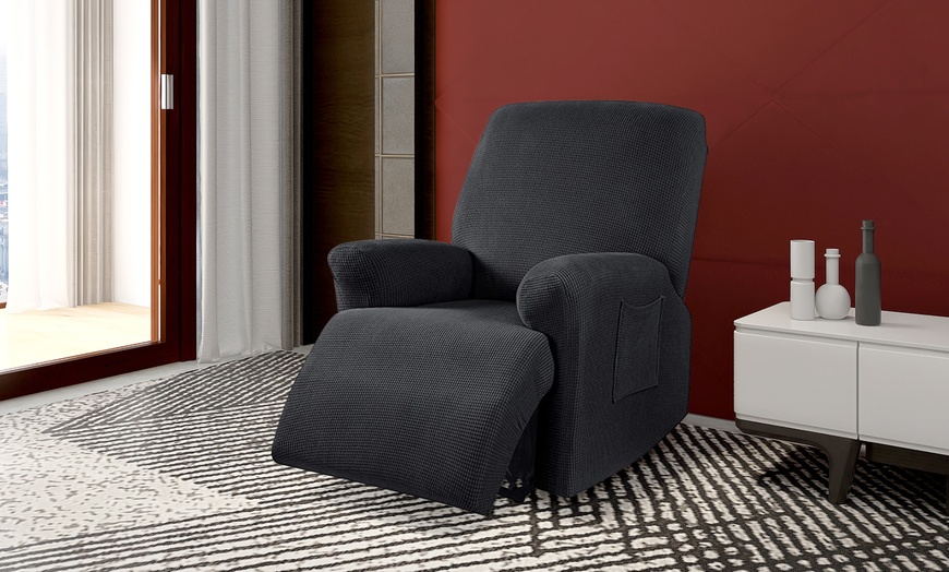 Image 11: Copripoltrona universale per poltrona reclinabile