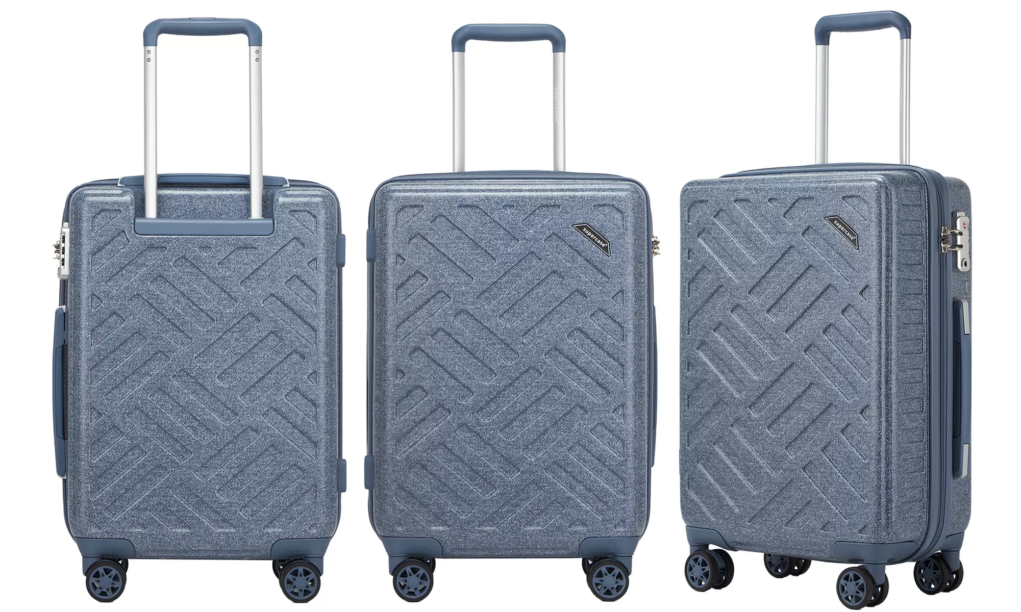 Koffer of 3-delige kofferset met harde buitenkant