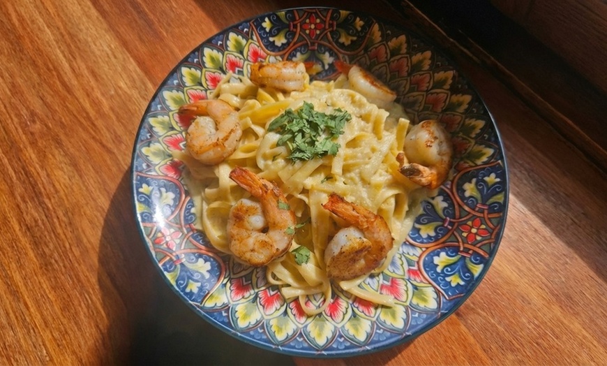 Image 2: Italian Dining Credit Handmade Pasta Risotto Seafood Options