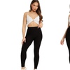 Image 5: Womens' High Waist Honeycomb Textured Leggings