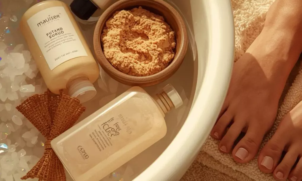 Signature Facial with Aromatherapy Foot Soak and Paraffin Treatment