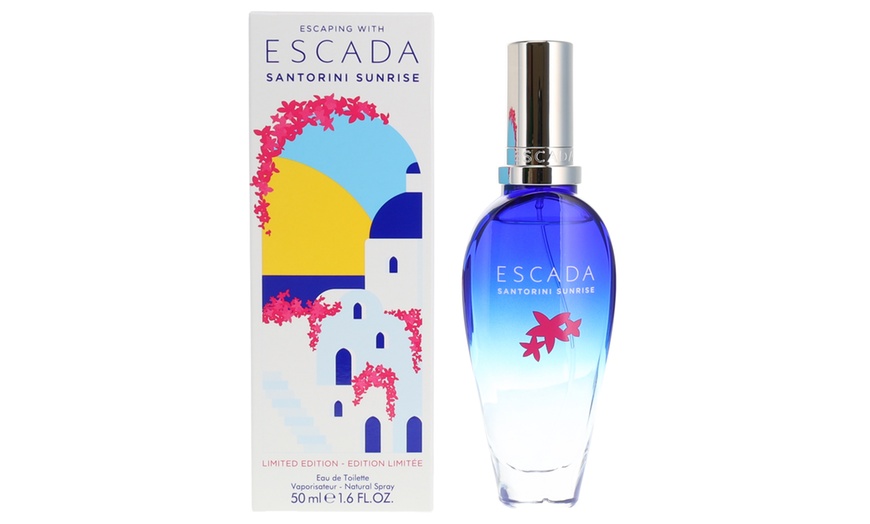 Image 2: Escada Santorini Sunrise EDT 50ml - Fruity Floral Fragrance for Women