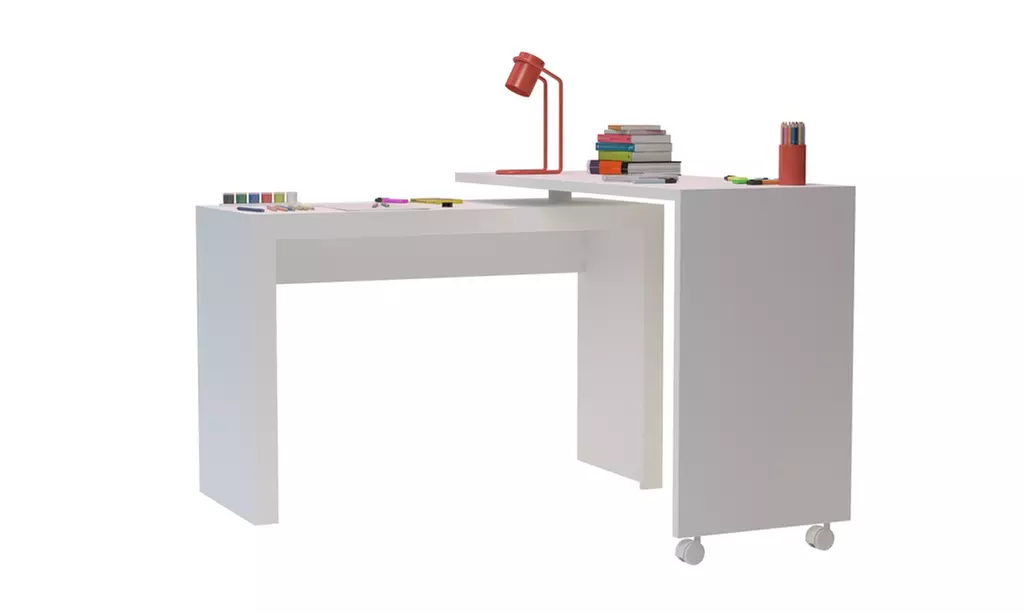 Accentuations Calabria L-Shaped Nested Desk - Second Medium