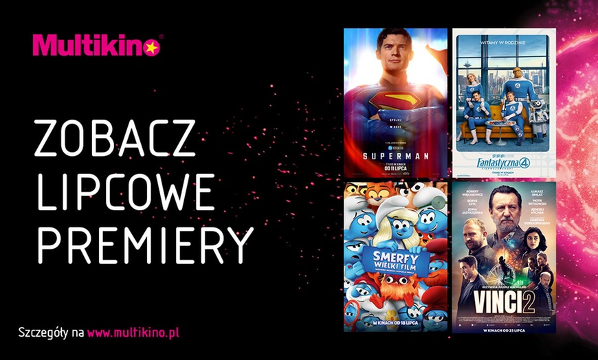 Image 1: Bilety na dowolny film 2D/3D w kinach sieci Multikino
