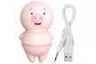 Cute Pig Tongue Vibrator Licking Vibrator Clitoris Nipple Massage - Second Medium