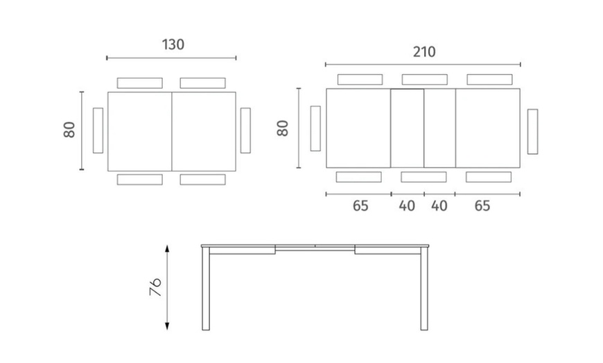 Image 7: Tavolo allungabile Belfort Made in Italy