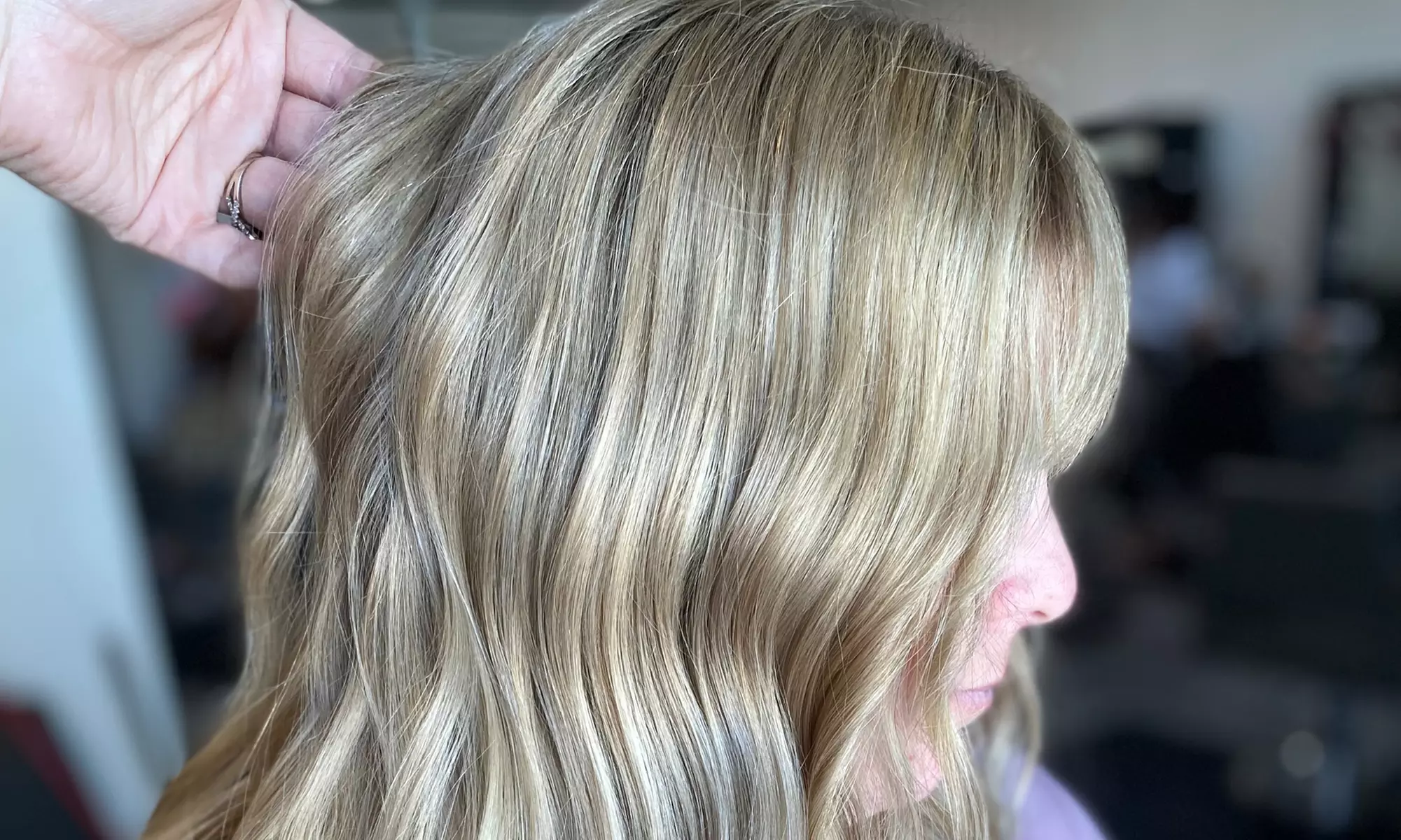 Get a Fresh Look with Partial Highlights with Deep Conditioning Treatment at Priscilla's Salon ( Up to 41% Off ) - Second Medium