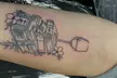 Small Fine Line Tattoo: 1 or 3-inches w/ Consultation or Tattoo Sticker Sleeve: Up to 12 Design (Up to 50% Off) - Second Medium