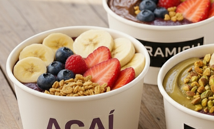 Image 3: Choice of Up to 4x 200g  Acai Bowl + Up to 2 Add Ons Per Bowl Up to 4