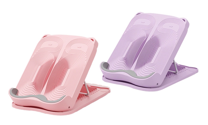 Image 1: Calf Stretching Slant Board
