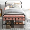 Image 10: HomCom Metal Bed Frames in Various Sizes and Colours
