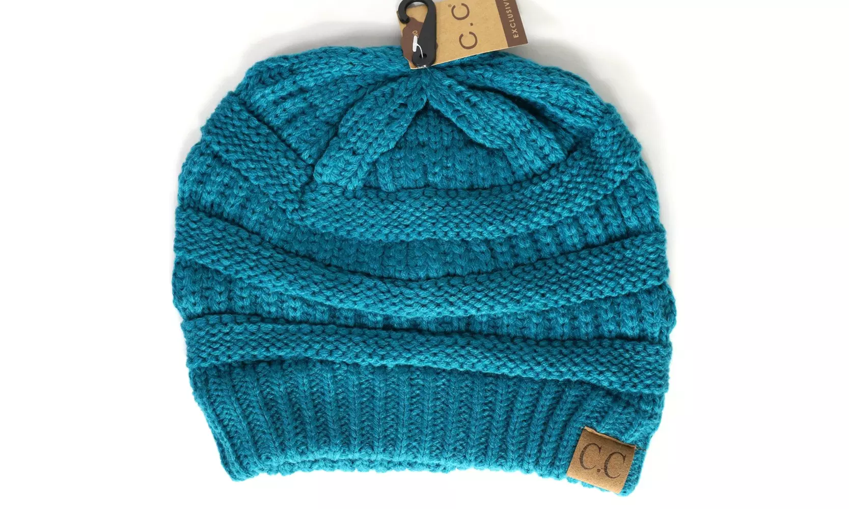 Cheveux Corp. Women's Solid Classic CC Beanie