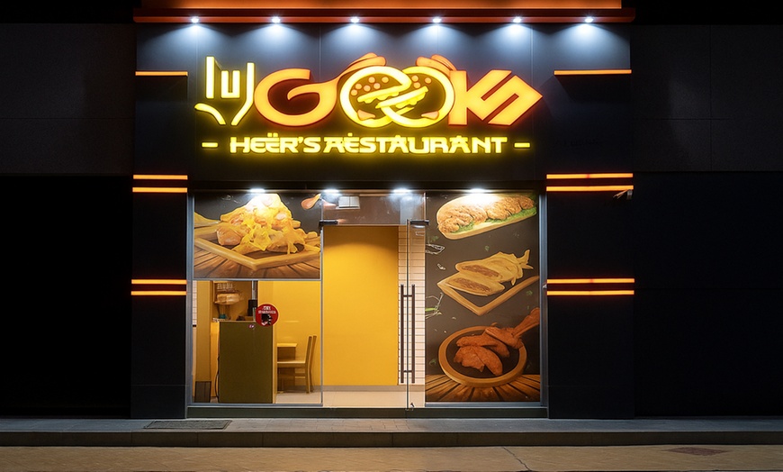 Image 1: Enjoy Spending AED 25, AED 50, AED 100, AED 150 on all the Menu