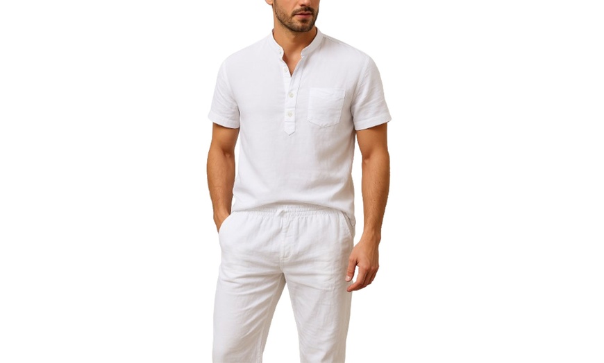 Image 2: Men's Co-ord T-Shirt and Trousers Sets