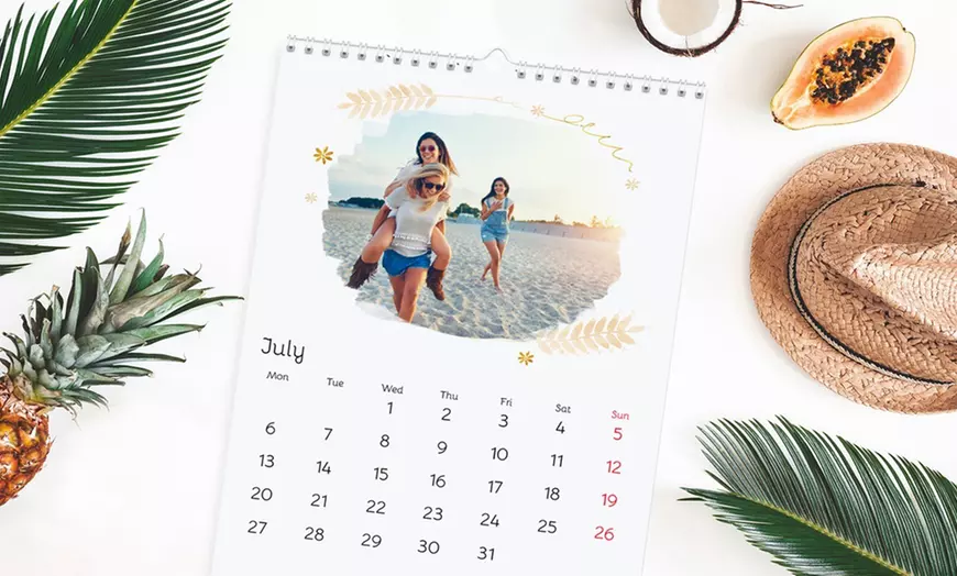 Image 3: Calendrier photo personnalisé en format A4, A3 ou XL, avec Colorland