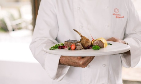 Menu stellato con calici di vino abbinati al ristorante Antica Corte Pallavicina (sconto 44%)