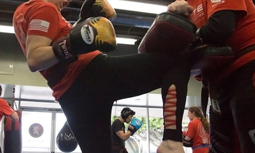 Image 3: Try Muay Thai Kickboxing with Flexible Class Options