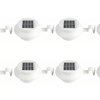 Image 13: Brighten Your Space: 2, 4, or 8 Solar Fence Gutter Lights: White/Black