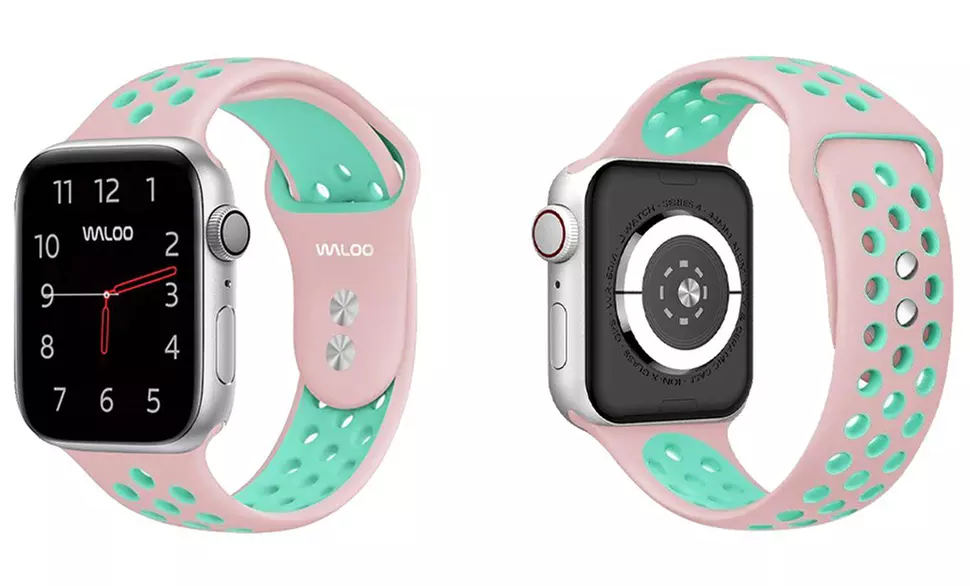 Waloo Breathable Sport Replacement Band For Apple Watch - All Series