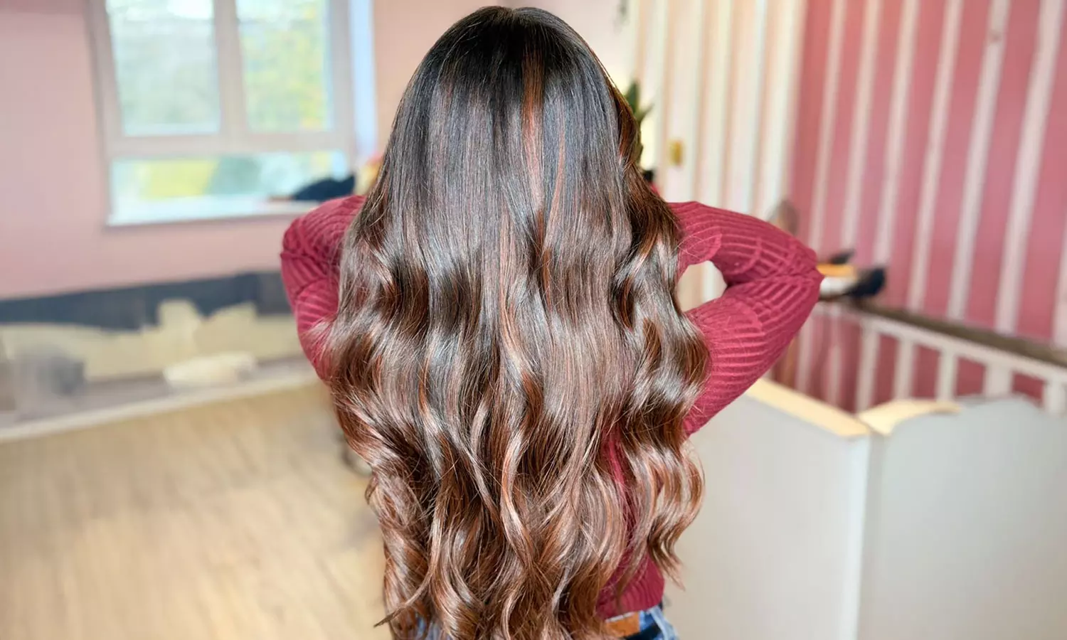 Get a Hair Wash, Conditioning & Blowdry with Cut or Brazilian Keratin