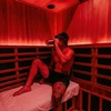Image 9: Infrared Sauna with Red Light Therapy for 1 or 2 people