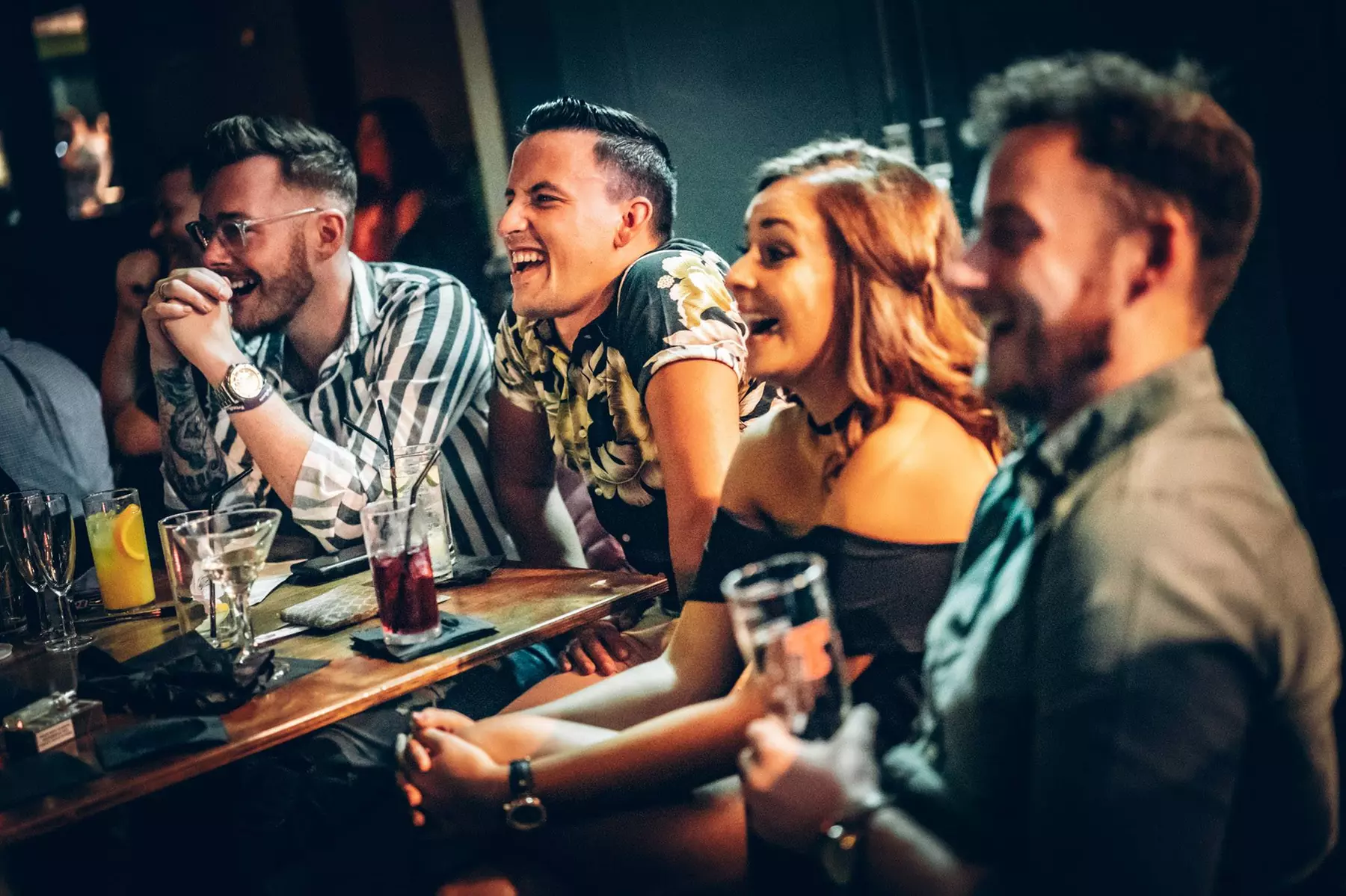 Saturday night comedy show for One/Two People Comedy Cabaret Glasgow