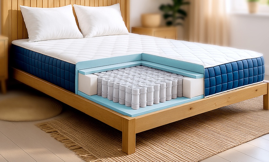 Image 2: Matelas IrideH30 ergonomique avec ressorts et mousse