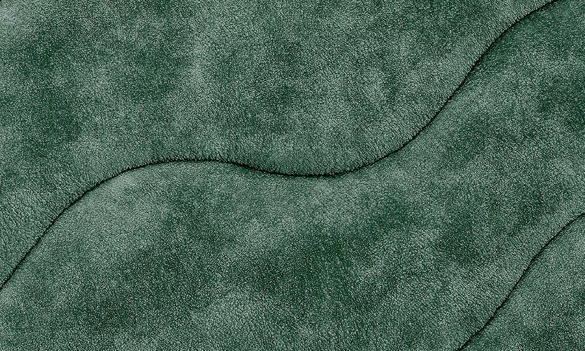 Gesteppte Bettdecke in Samt-Optik