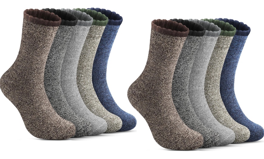 Image 8: 5x oder 10x Unisex-Thermo-Socken 