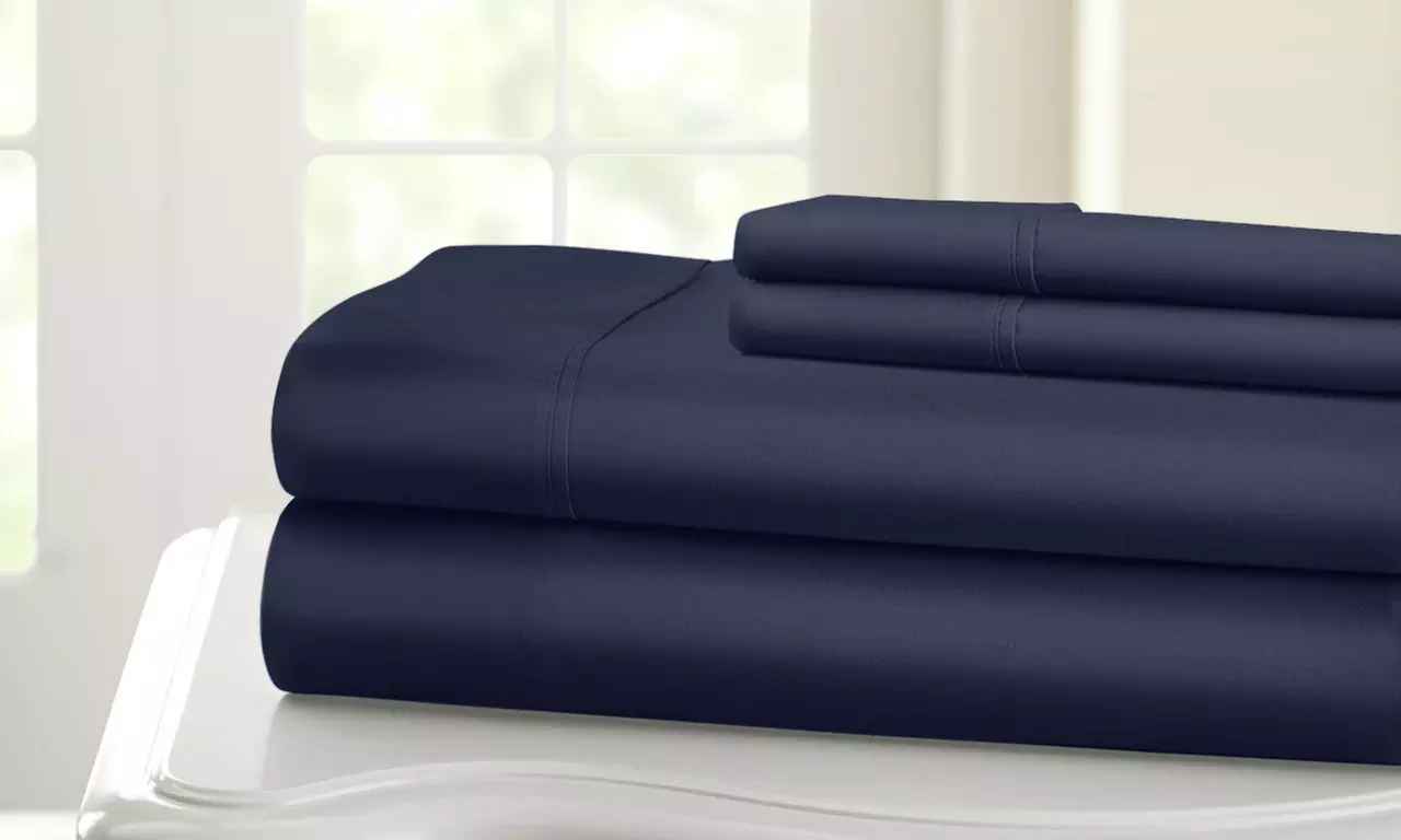 1200 Thread Count Bed Sheet Set; Great Gift for Yourself or Friends