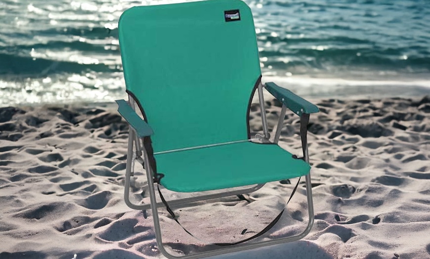 Image 3: Set de 2 sillas de playa plegables con asa, de Tienda Eurasia