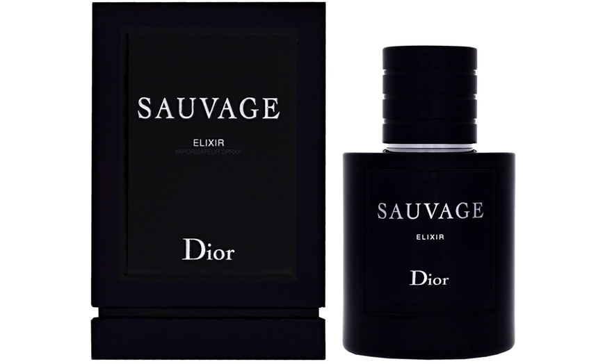 Image 2: Dior Sauvage Elixir; Fragrance for Men in 60ml or 100ml