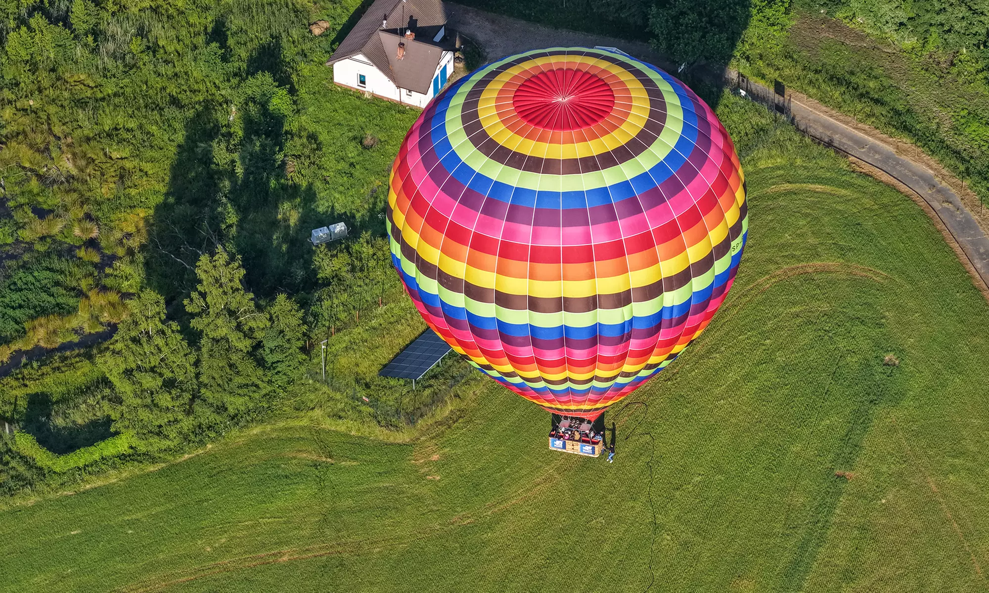 Lot balonem dla 2 osób z certyfikatem, zdjęciem, transportem i więcej