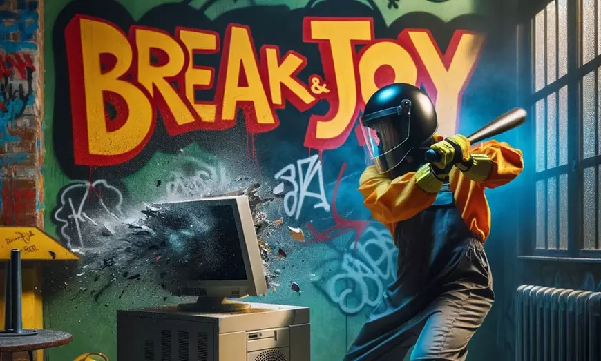 Image 1: Rage room para liberar estrés destrozando objetos