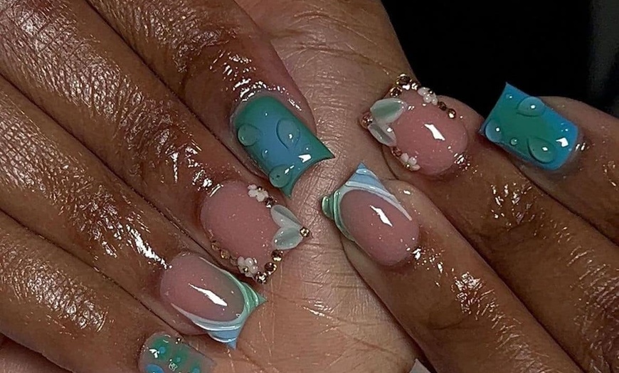 Image 14: Manicures with Color Coat, Gel, French or Acrylic + Gel Polish Options
