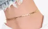 Barzel 18k Gold Plated Mariner Anklet