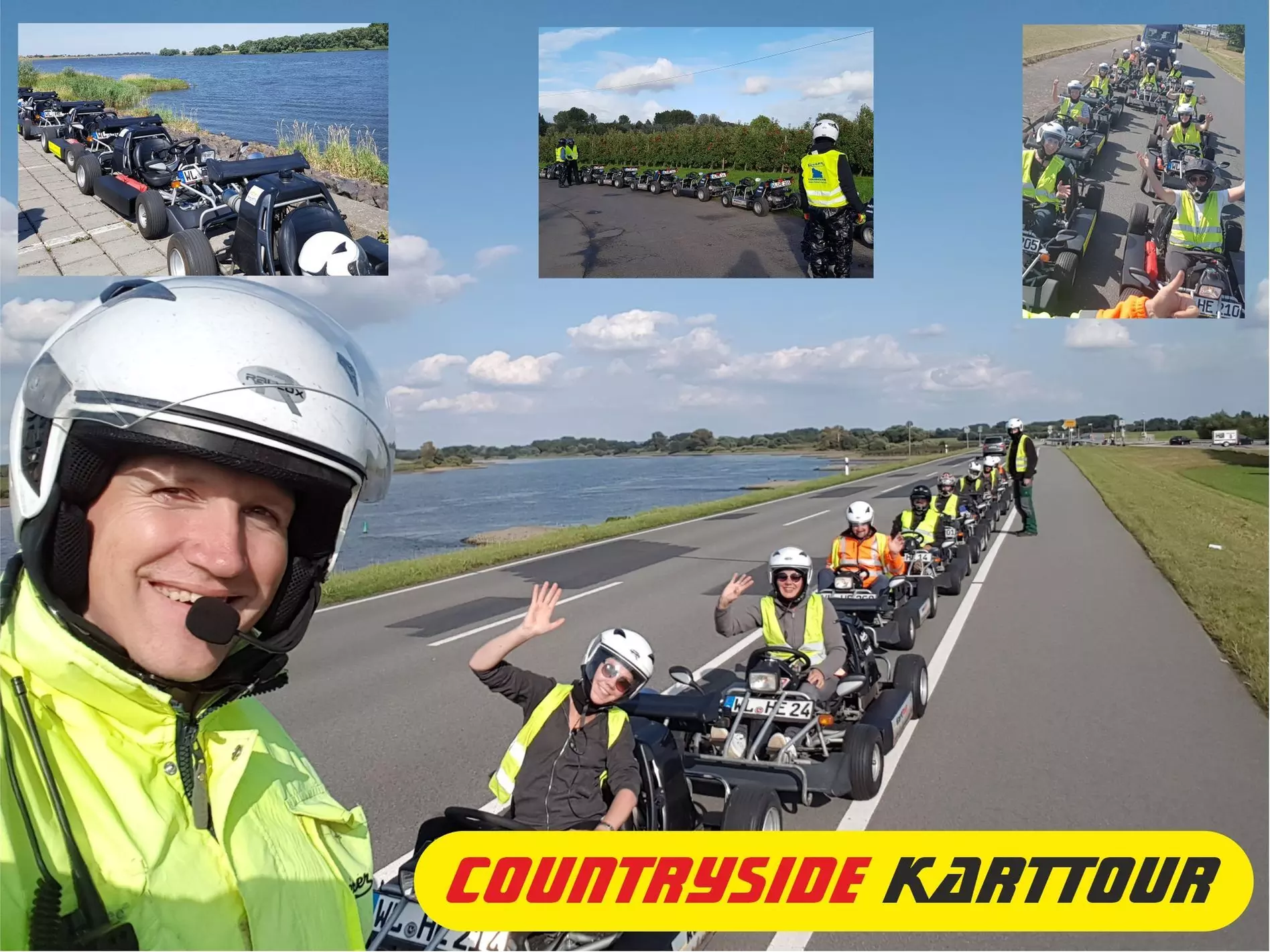 2 Std. Countryside Roadtrip-Karttour inkl. Leihhelm und Urkunde
