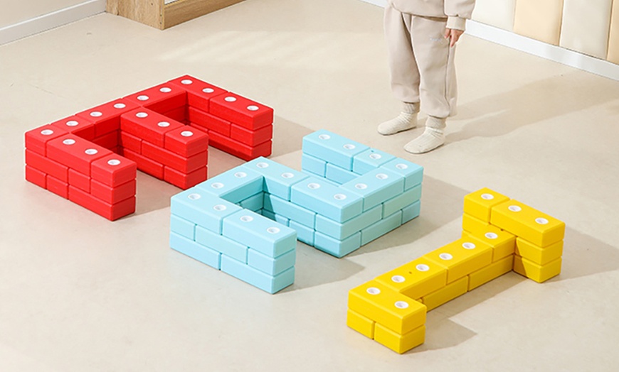 Image 4: 50-Piece Giant Educational Building Blocks Toy For Kids