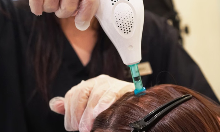 Image 1: Non-Invasive Needle-Free Meso Therapy Treatment: Fat Dissolving & More