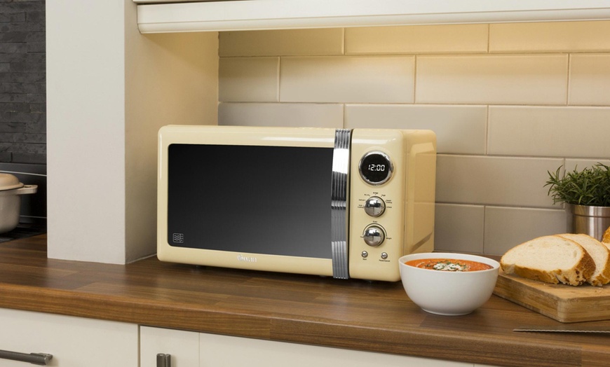 Image 9: Swan Retro Digital Microwave