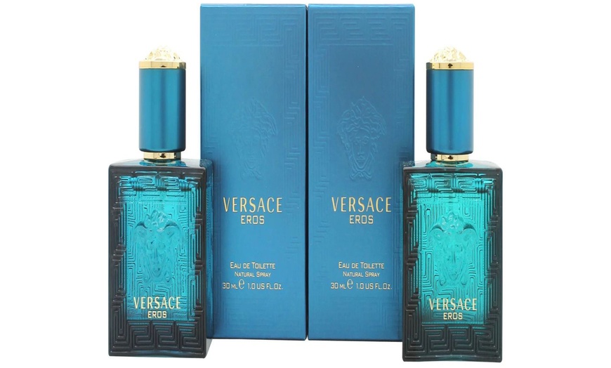 Image 3: Pack di 2 flaconi di fragranze Versace per uomo o donna
