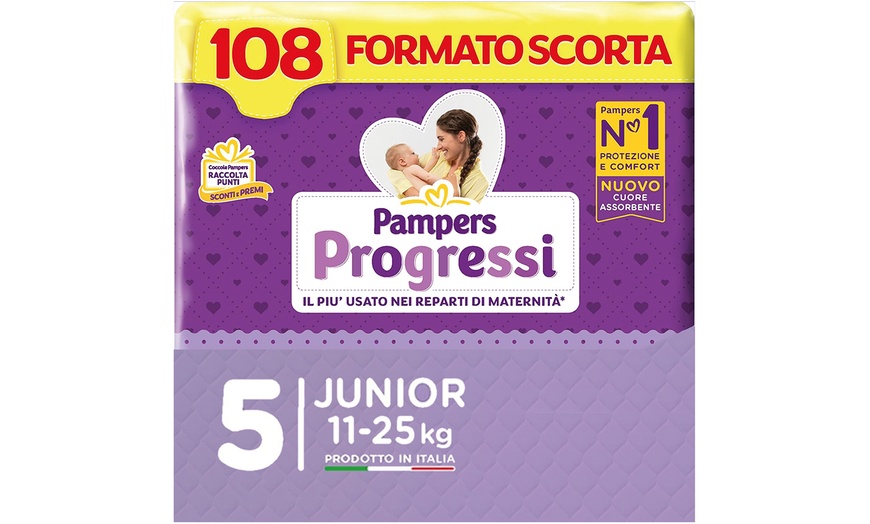 Image 4: Fino a 162 pannolini Pampers Progressi 