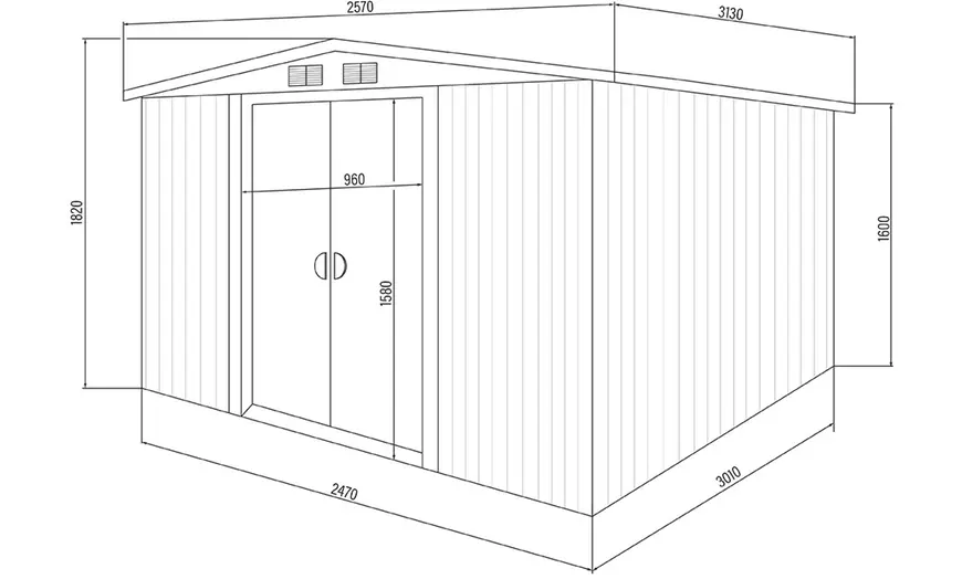 Image 11: Abri de jardin "Bohio" de la marque Home Deluxe