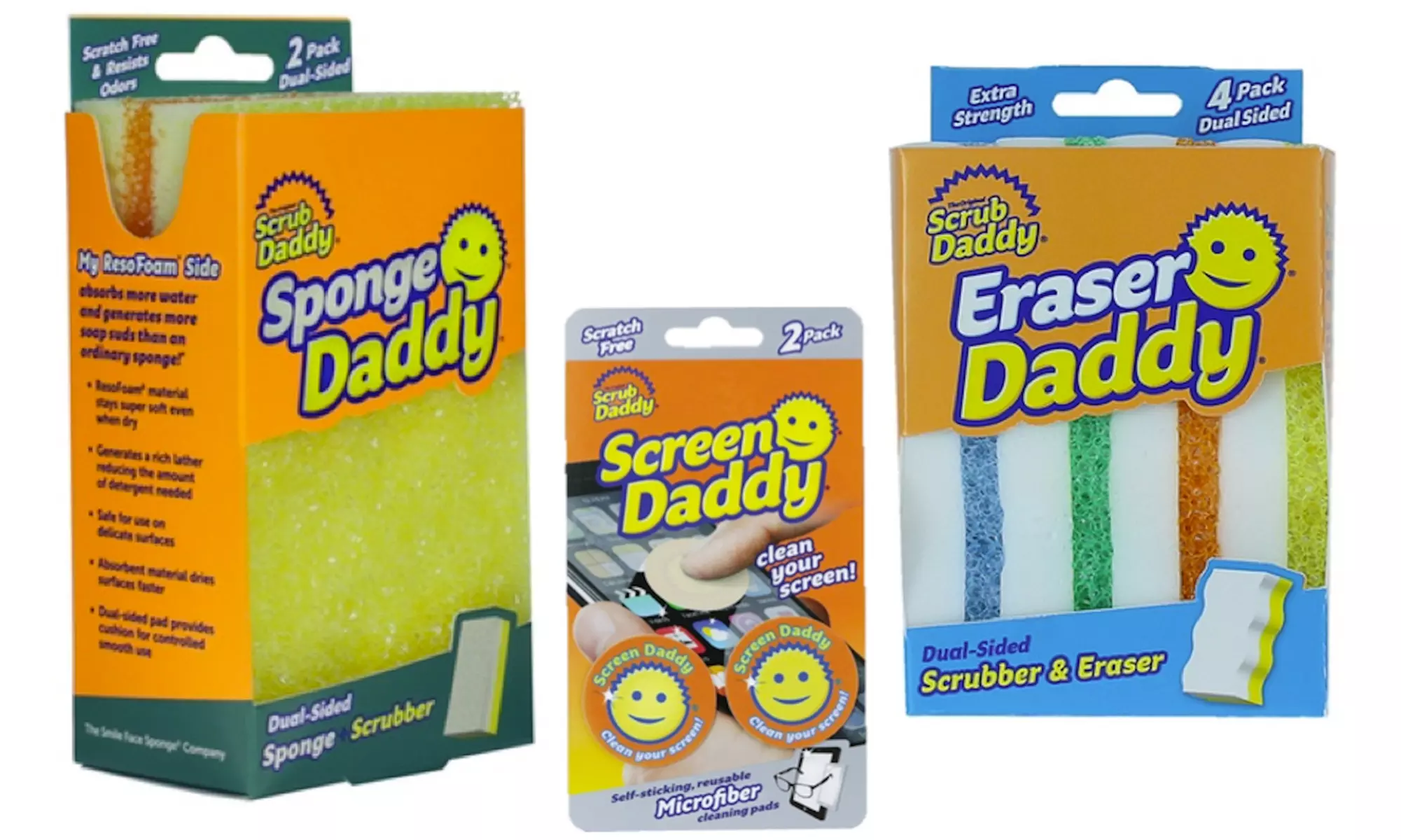 Scrub Daddy Value Pack (8-Piece Kit) - Primary Image