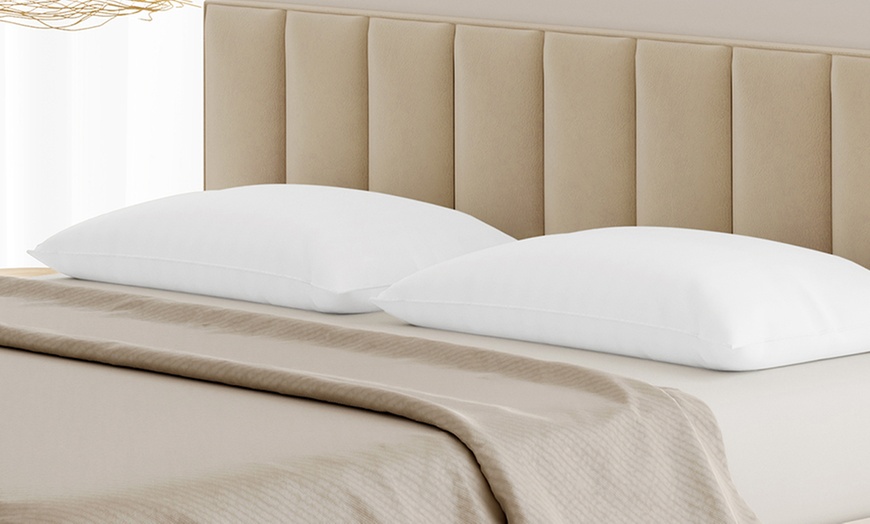 Image 7: Coppia Federe 100% puro Cotone Alta qualità Made in Italy