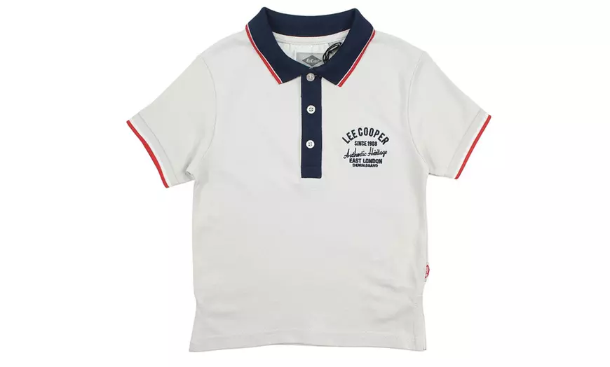 Image 6: Lee Cooper kids polo