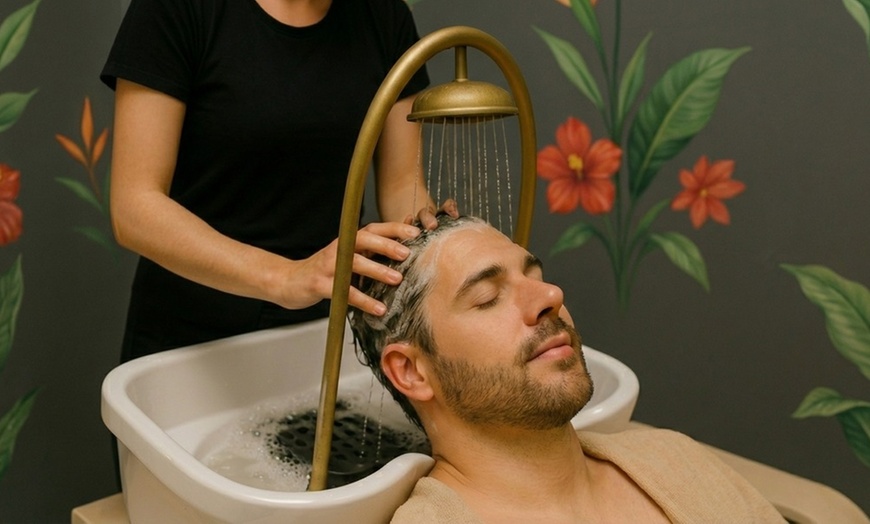 Image 2: Japanese Head Spa: Scalp Deep Cleanse & Shiseido Treatment and More